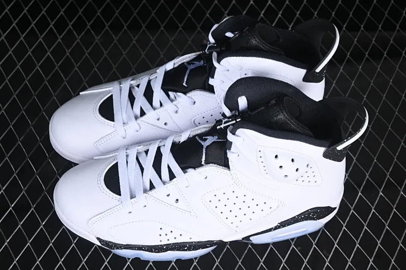 All categories Air Jordan Jordan series basketball shoes Air Jordan 6 Air Jordan 6 Retro "White And Black" AJ6 Joe 6 classic white and black CT8529-112
